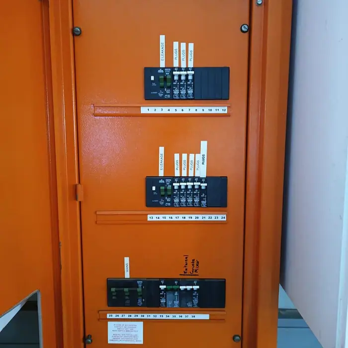 Industrial distribution board