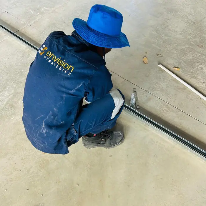 Running conduit along the floor