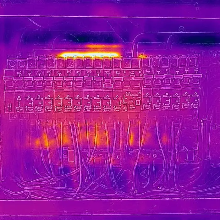 Thermal imaging inspection